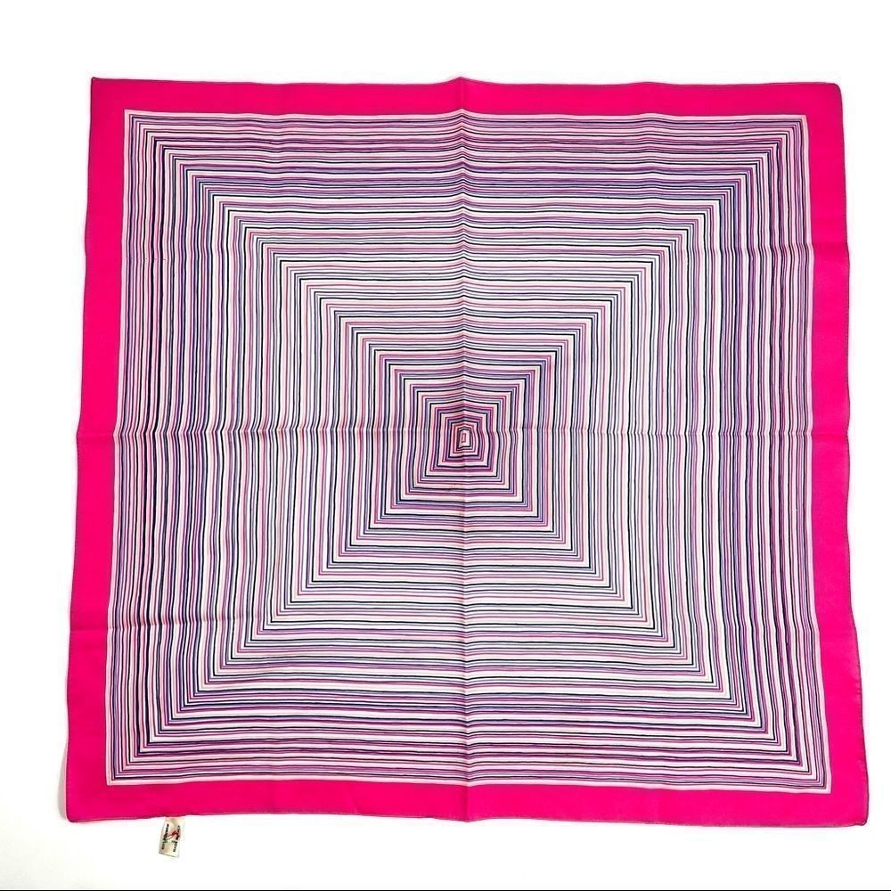 Vintage Italian Pink Scarf